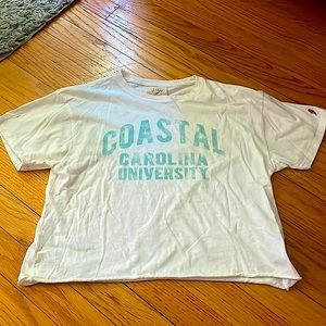 Coastal Carolina University Crop Tee